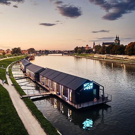 New Port - Hotel na Wiśle Krakau Buitenkant foto